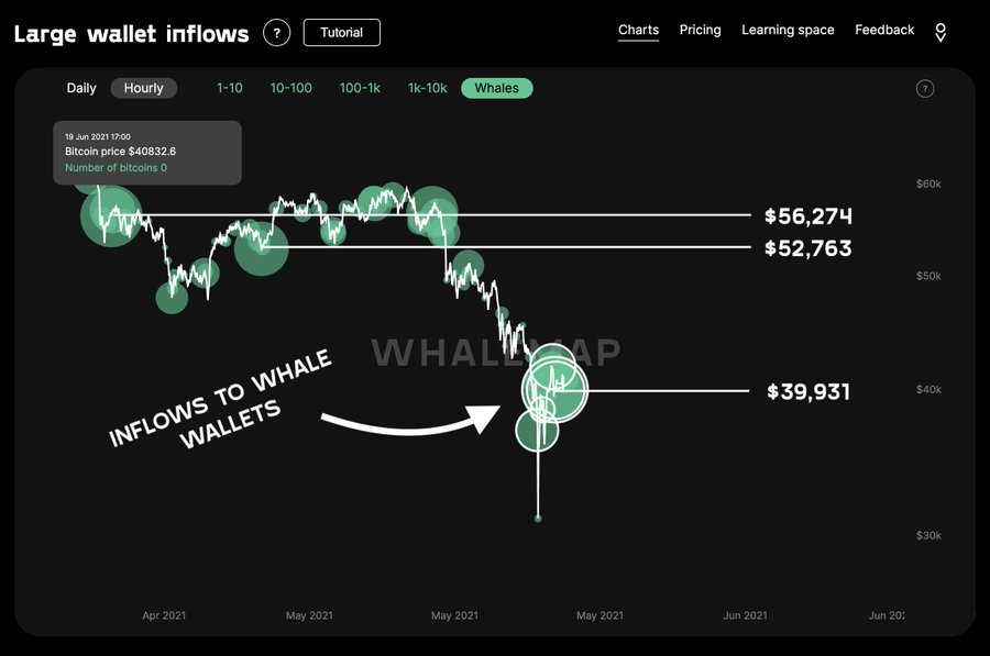 Прогноз: В ближайшие дни биткоин будет торговаться ниже $40 000